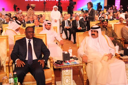 Macky SALL à côté de l'émir du Qatar, Sheikh Hamad Bin Khalifa Al-Thani macky_sall_Sheikh_Hamad_Bin_Khalifa_Al_Thani