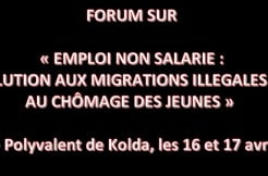 Emploi Non Salarié : Solution Aux Migrations Illégales Et Au Chômage Des Jeunes