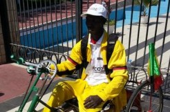 Quatre cent cinquante kilomètres à tricycle, l’exploit d’un jeune sénégalais handicapé