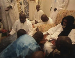 Le Mouvement Libérez Karim chez le Khalife général des mourides