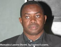 MAMADOU LAMINE DIANTE SUR LES CONDITIONS D’UNE ANNEE SCOLAIRE APAISEE : « Il faut qu’on signe le protocole d’accord… »