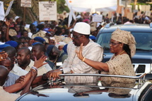 Marième Faye Sall n’a pu s’empécher d’esquisser des pas de danse