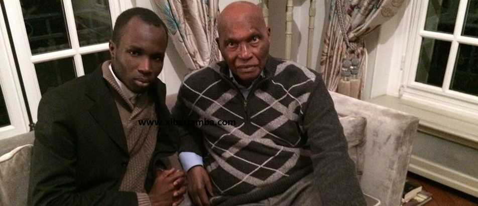 [Images] Rencontre entre Abdoulaye Wade et Dame Dieng fondateur du site leral.net