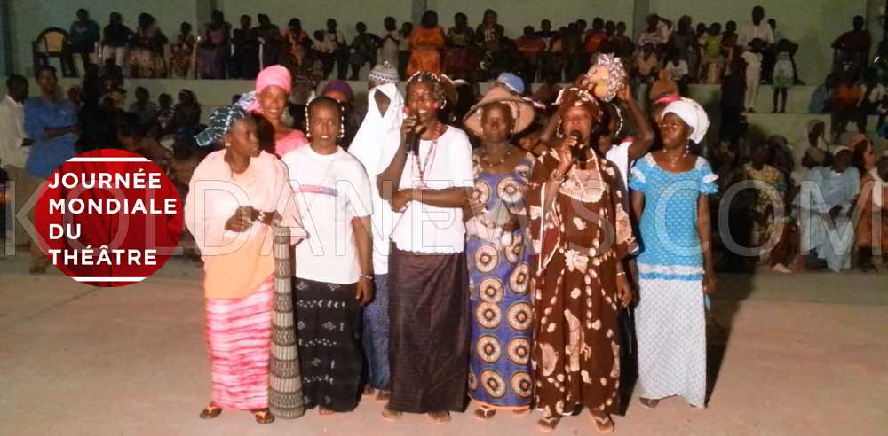 KOLDA, célèbre la journée mondiale du Théâtre ce Jeudi 27 mars 2014