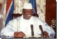 Gambie: Yahya Jammeh candidat pour un 5e mandat…