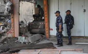 Bande de Gaza , pas moins de 210 raids aériens israéliens en 24h