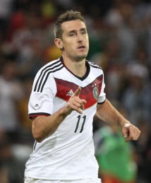 Klose déja meilleur butteur au mondial de tous les temps devant Ronaldo