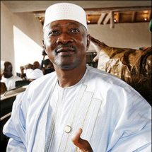 Amadou Toumany Touré au quartier de Reubeus