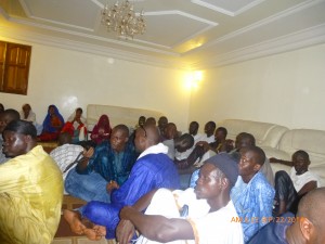 Visite du MLK au Khalife Général des Mourides