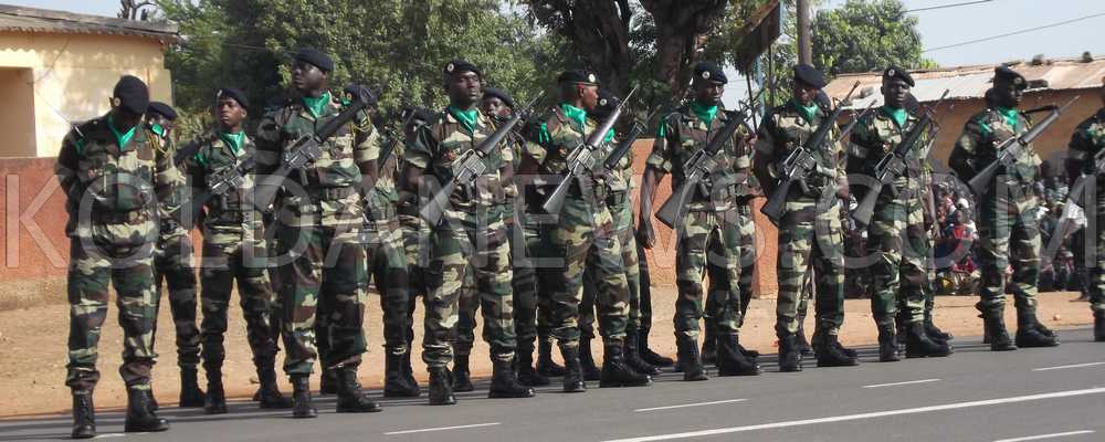 Les Forces de Sécurité et de Défense, sur le pied de guerre contre Ebola