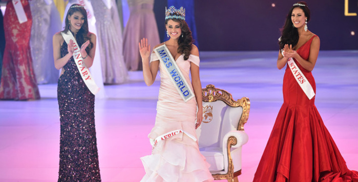 Rolene Strauss, Miss Afrique du Sud couronnée Miss Monde 2014
