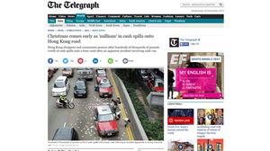 Hong Kong: un fourgon perd 2 millions de dollars, la foule se rue dessus