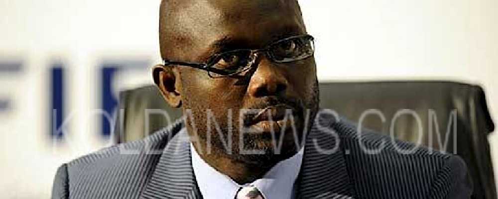 LIBERIA:  George Weah vainqueur des élections sénatoriales face à Sirleaf Junior