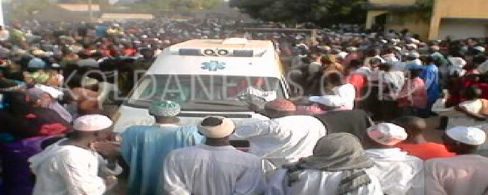 Thierno Fodé Mballo inhumé dans la cour de sa mosquée