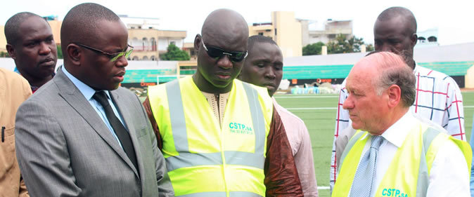 Le Casa bientôt jouera à Zig : Le stade Aline Sitoé Diatta remis à neuf, est opérationnel à nouveau