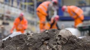 3.000 squelettes découvert au quartier des affaires de Londres