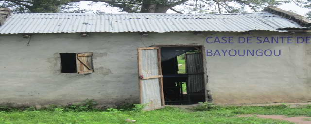 Opération construction de la case de santé de Bayoungou