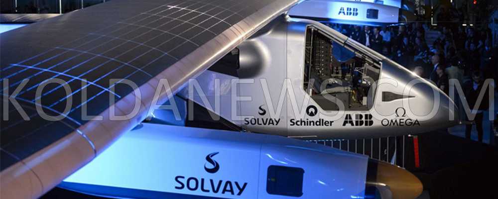 Solar Impulse 2 s’est envolé ce matin pour un tour du monde qu’à base de l’énergie solaire!