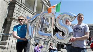 Mariage homosexuel: 62% des Irlandais ont dit « Yes »