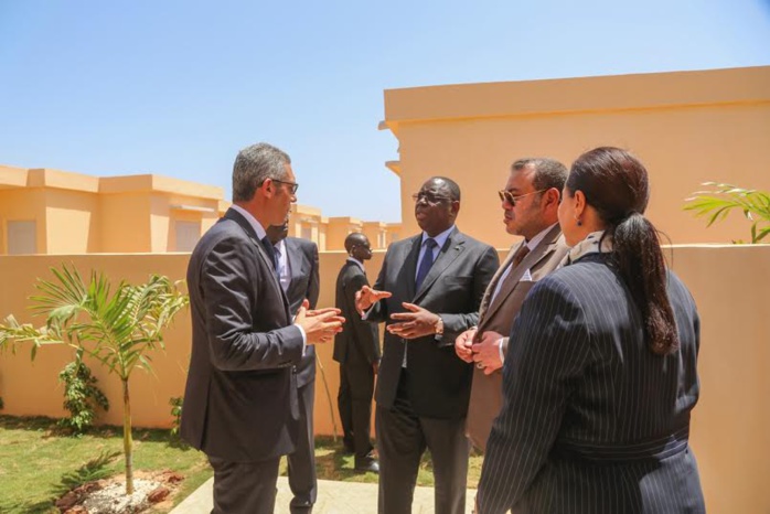 Macky Sall et Mohamed VI remettent les clés des premiers logements de la Cité des fonctionnaires