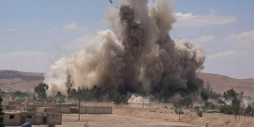 La prison de Palmyre explosée par le groupe Etat Islamique