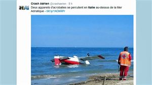 Accident tragique en Italie: un pilote se tue en plein show aérien