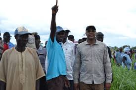 Keur Momar Sarr : Mame Mbaye Niang à l’inauguration des domaines agricoles de la commune