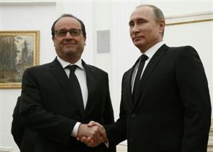 Syrie : Moscou et Paris s’entendent contre l’EI, mais en divergence sur le sort d’Assad