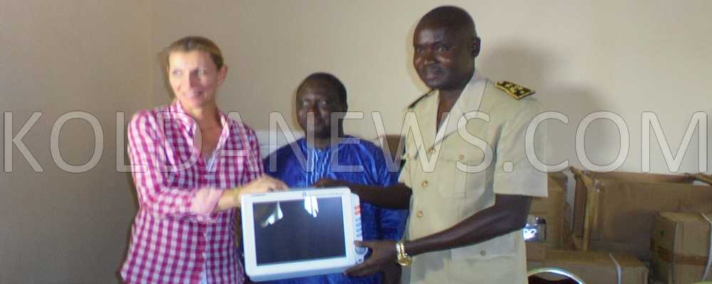 KOLDA : La Fondation Cartier Charitable offre du matériel d’une valeur de 15 millions de francs CFA à la Région Médicale.