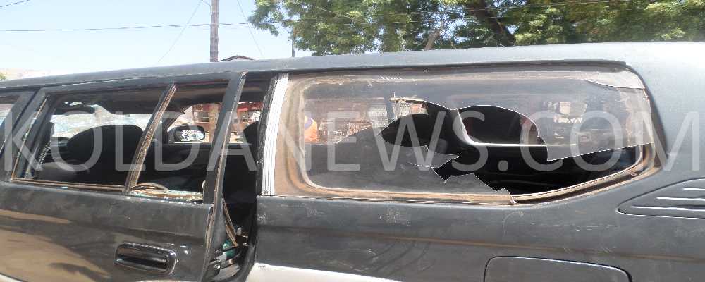 [Images] Kolda: affrontement violent entre les camps du OUI ET DU NON