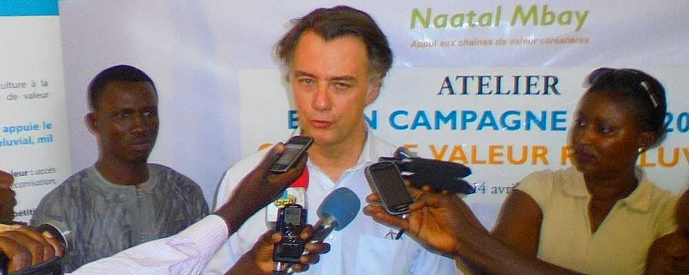 KOLDA : Le Chef du Projet Feed The Future Naatal Mbay, satisfait de la campagne 2015/2016