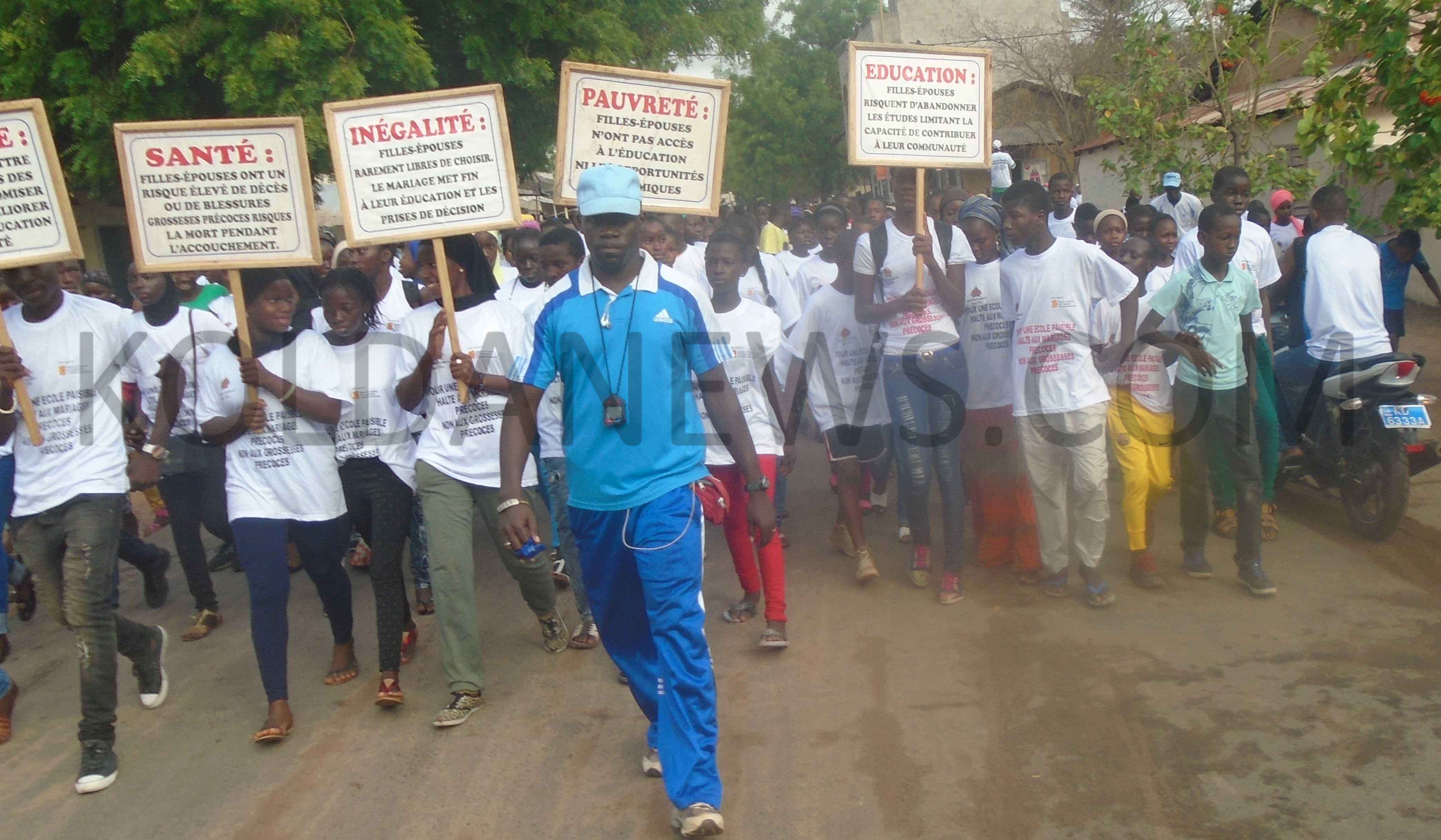 Randonnée pédestre : Association Guné Kolda mobilise près de 700 personnes