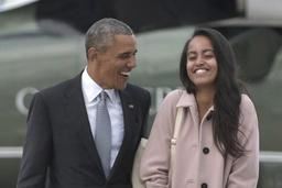 Obama assiste à la remise du diplôme de sa fille Malia