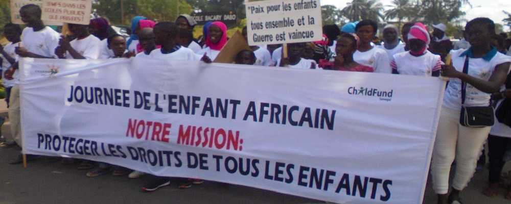 26e JOURNÉE DE L’ENFANT AFRICAIN :Les enfants du sud disent « Non aux conflits »