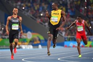 JO-2016/Athlétisme: Bolt privé de duel sur 200 m avec Gatlin, touché à la cheville
