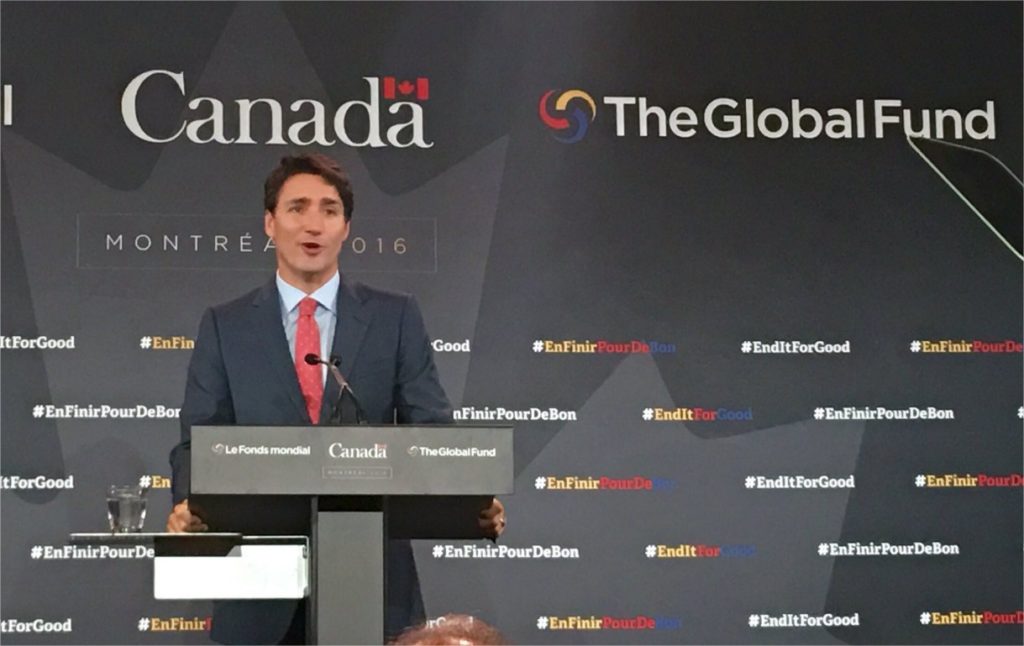 Sida, tuberculose et paludisme: le Fonds mondial aurait lèvé près de 13 milliards de dollars (Justin Trudeau)