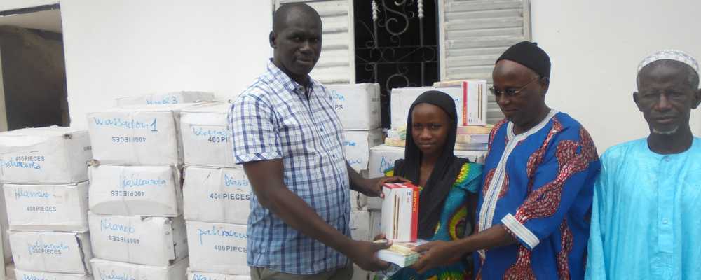 KOLDA :Enda Jeunesse Action distribue des fournitures scolaires d’une valeur de plus de 7 millions de francs