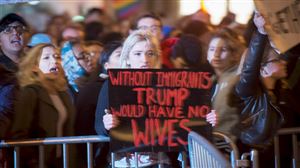 Plus d’un millier de manifestants anti-Trump à New York: « Je n’ai jamais eu aussi peur de ma vie »