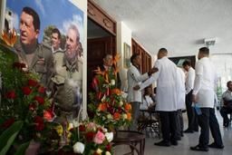 Première apparition de l’urne funéraire de Fidel Castro à la TV cubaine