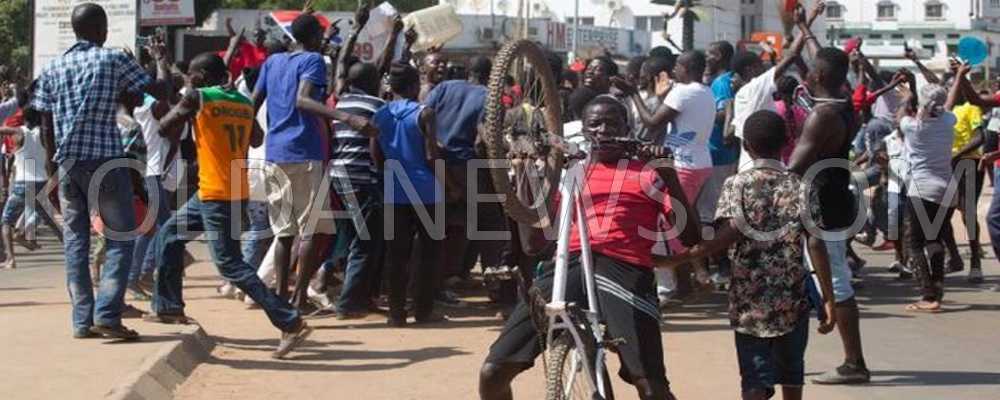 GAMBIE : Liesse populaire après la victoire d’Adama Barrow !