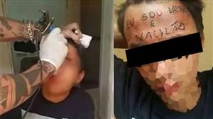 Brésil: ils tatouent de force « je suis un voleur » sur le front d&rsquo;un ado accusé d&rsquo;avoir dérobé un vélo