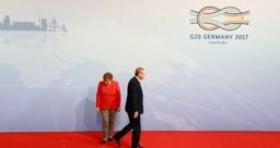 G20 à Hambourg – Angela Merkel en total désaccord avec Recep Tayyip Erdogan