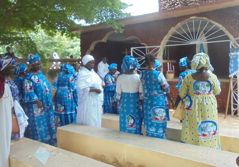 ASSOMPTION A KOLDA : La Légion de Marie prie pour Mgr Jean Pierre Bassène