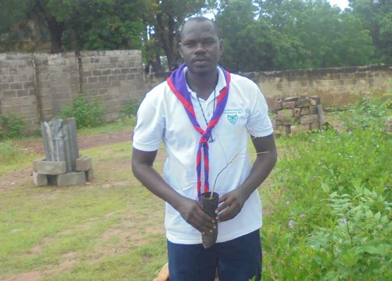 Camp de reboisement des Mouvements à Foulards : plus de 300 plants mis en terre à Kolda