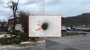 L’ouragan Irma est resté 1h30 au-dessus de Saint-Barthélemy, dont la superficie est dix fois plus petite que l’œil du cyclone