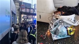 Un seau explose dans le métro de Londres: des passagers brûlés au visage