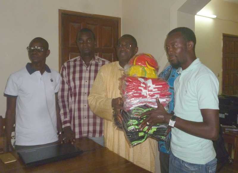 Navetanes : Boubacar Mané offre des maillots et des ballons à 4 zones rurales