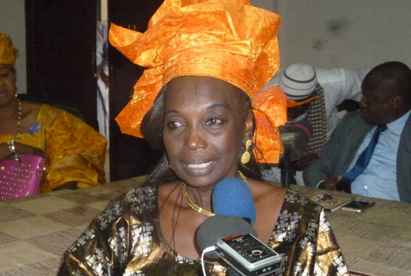 Gnagna Fall, lauréate du prix Aline Sitoe Diatta de Kabonkétor