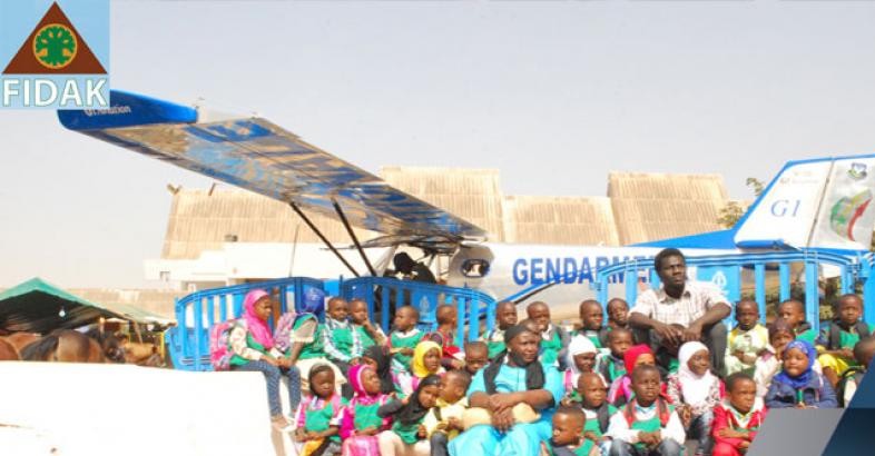 FIDAK 2017 : Un drone de la gendarmerie nationale suscite la curiosité des visiteurs