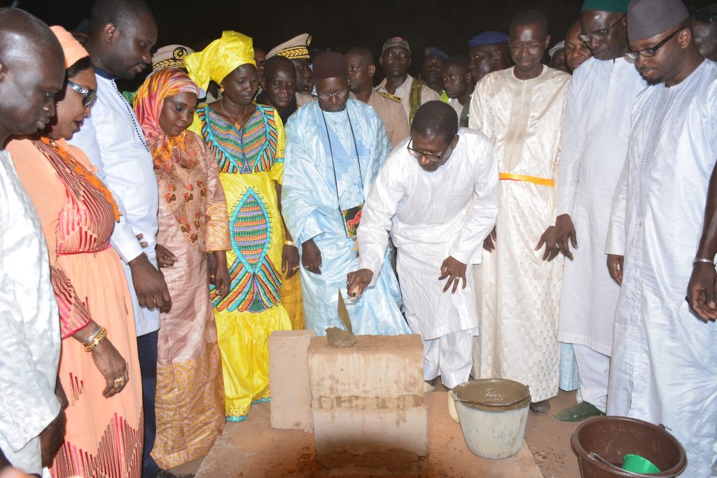 La première pierre de l’ENO de Orkédiéré posée
